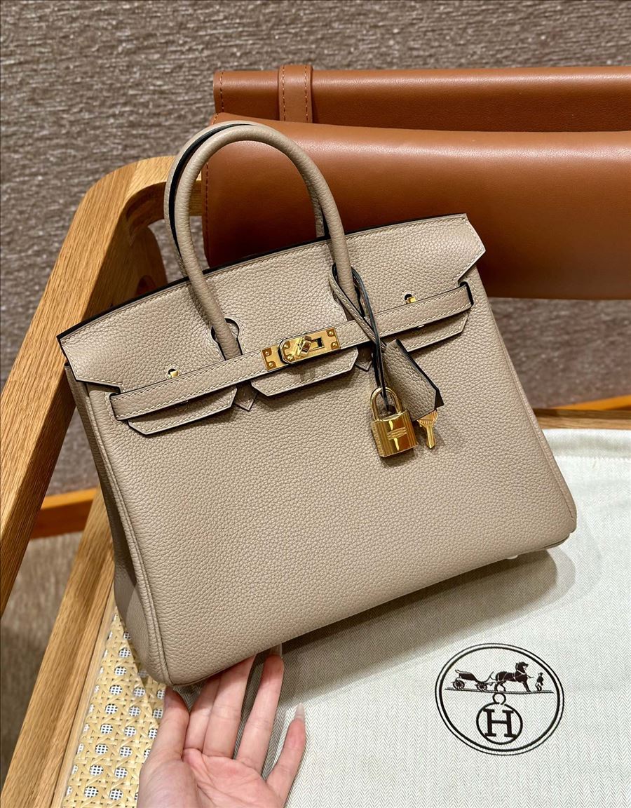 Bolsa Estruturada Areia — Taupe Claro — vista 01
