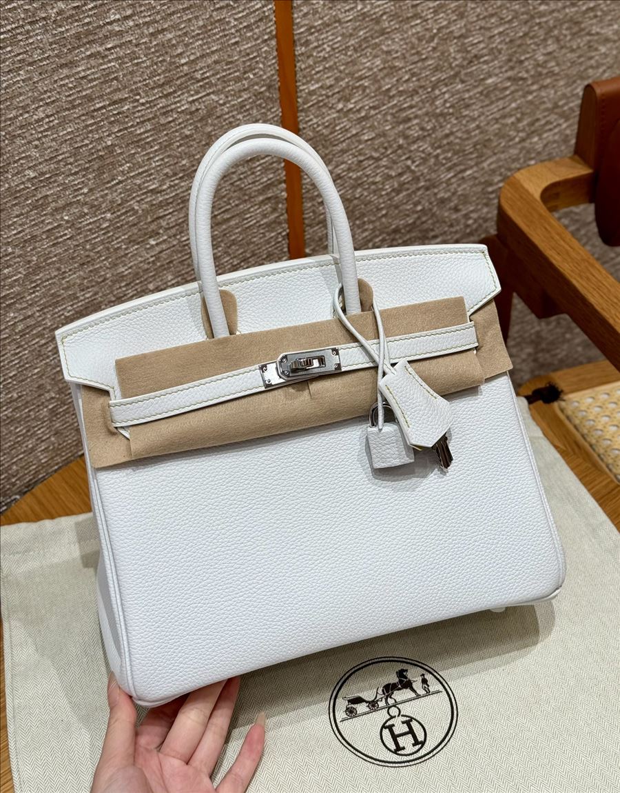 Bolsa Estruturada Blanc — Branco Gelo — vista 01