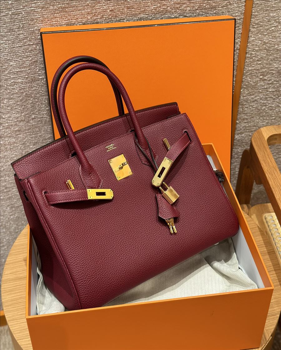 Bolsa Estruturada Borgonha — Vinho Intenso — vista 01