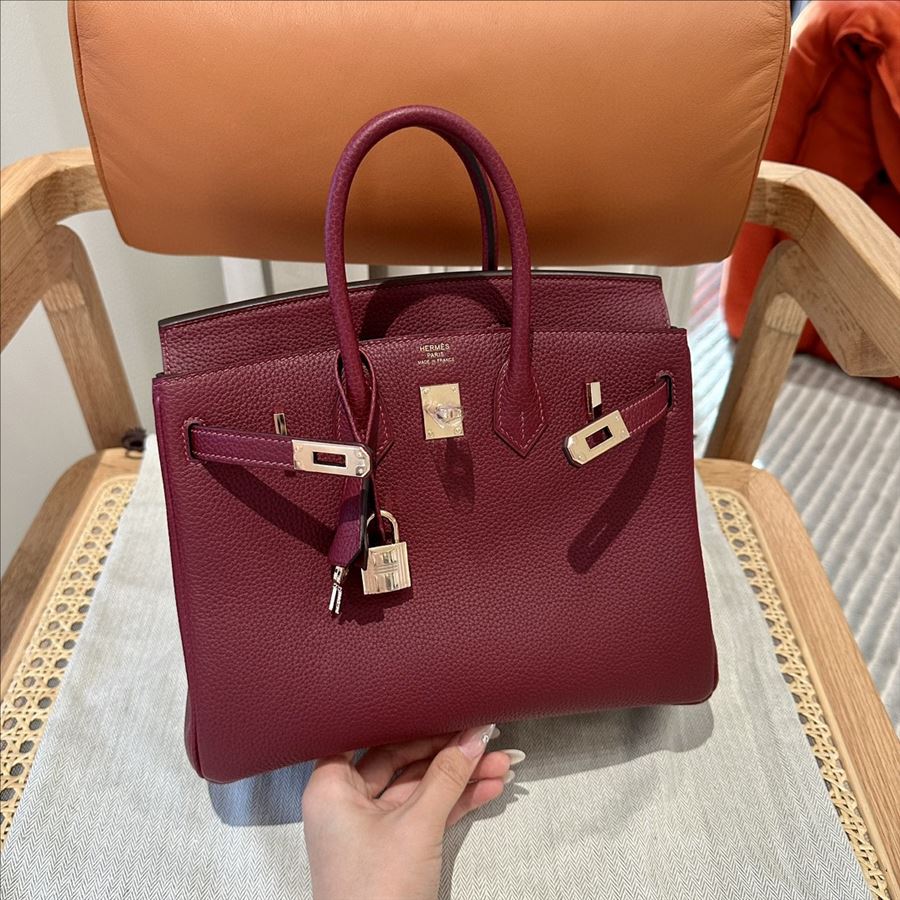 Bolsa Estruturada Borgonha — Vinho — vista 01