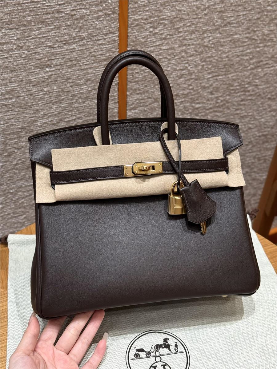 Bolsa Estruturada Noite — Castanho Escuro — vista 01