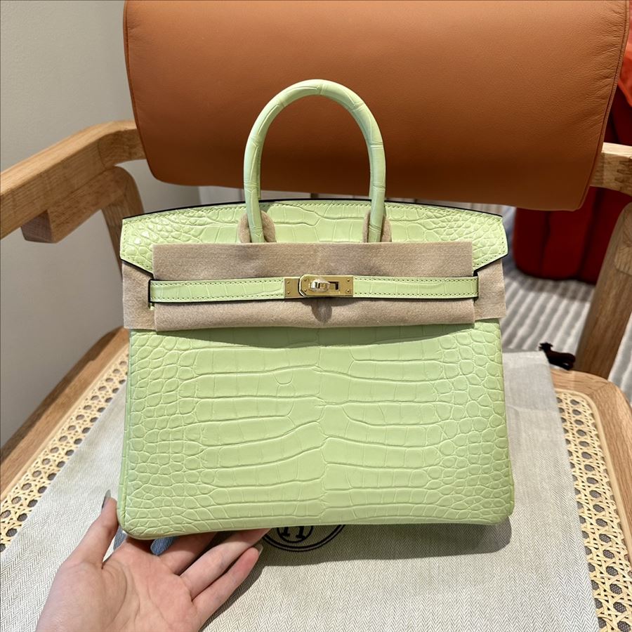 Bolsa Estruturada Pistácio em verde claro