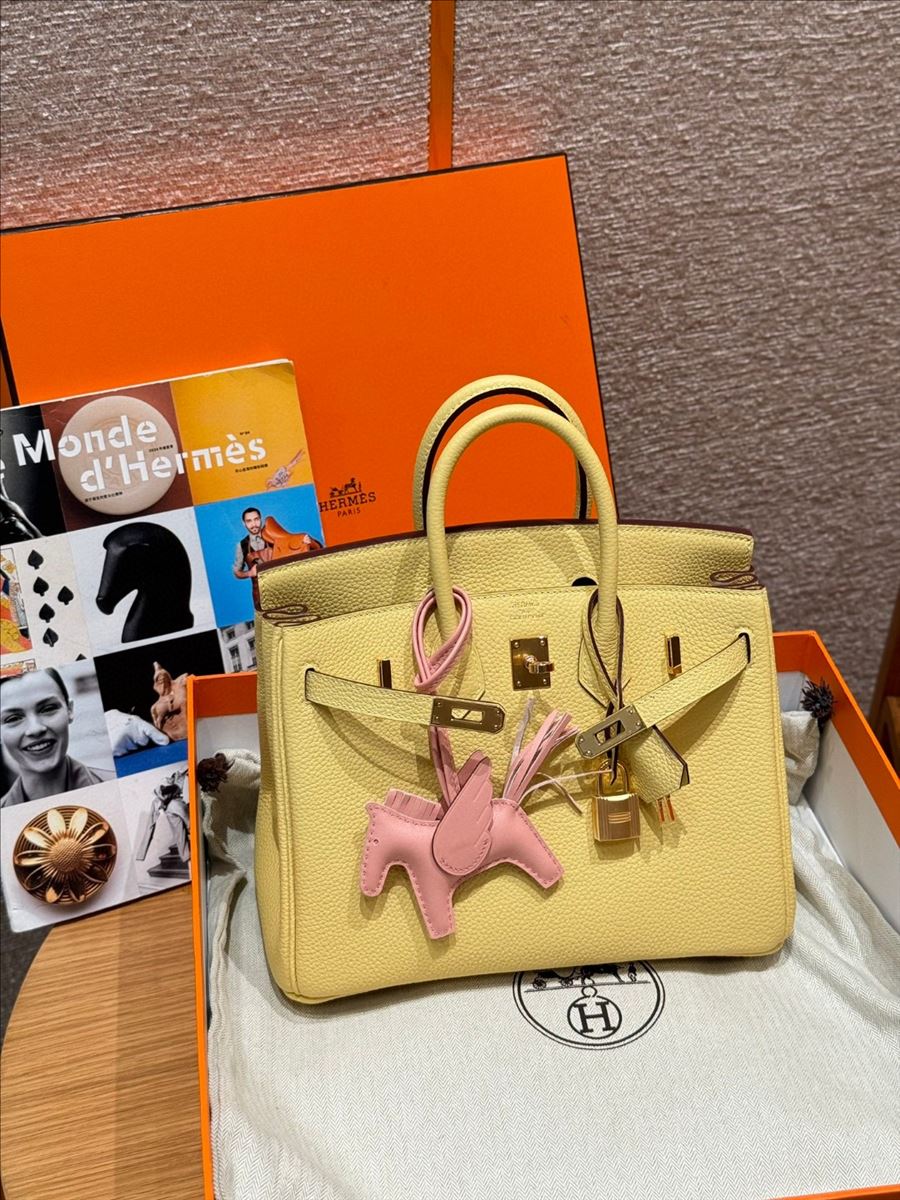 Bolsa Estruturada Solar — Amarelo Pastel — vista 01